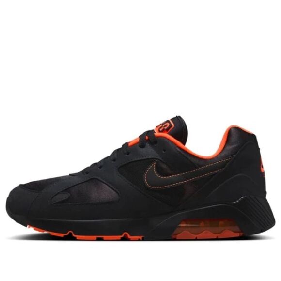 New Nike Air Max 180 'Black Hyper Crimson' FJ9259-002 Men’s Size 11 - Picture 1 of 6